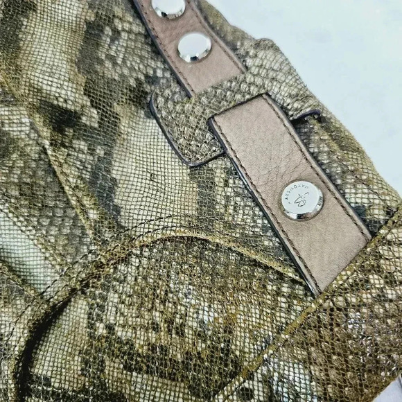 B.Makowsky snake print leather crossbody bag - Picture 7 of 11